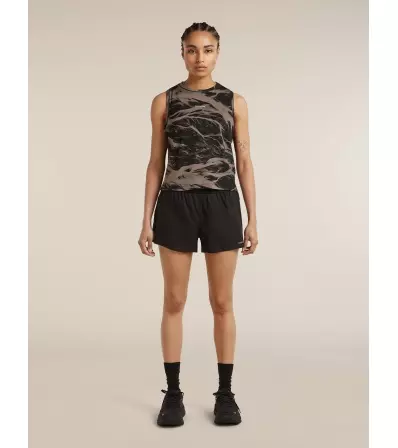 Icebreaker 125 Cool-Lite Merino Blend Speed Tank Motion AOP W's