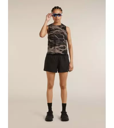 Icebreaker 125 Cool-Lite Merino Blend Speed Tank Motion AOP W's