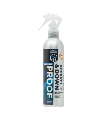 Storm Apparel and Down Proofer Spray On Heat Cure 225ml