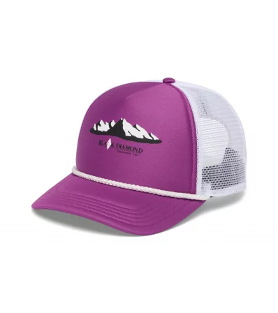 Black Diamond Flat Bill Trucker Hat