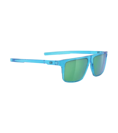 Rudy Project Sunglasses Stellar Crystal Azure - Multilaser Green
