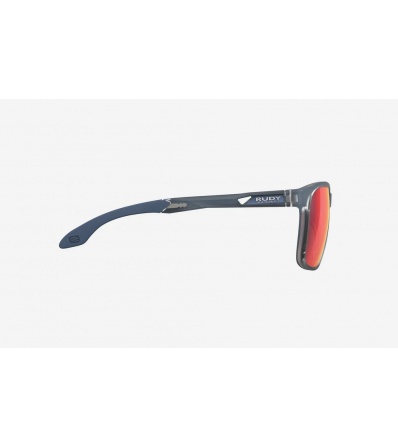 Rudy Sunglasses Lightflow A Ice Blue Metal Matte- Multilaser Red