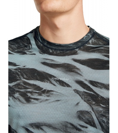 Icebreaker Merino 125 Cool Lite Speed SS Tee Motion AOP M's
