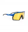 Rudy Sunglasses Project Kelion Crystal Blue - Multilaser Yellow
