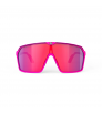 Rudy Sunglasses Spinshield Pink Fluo Matte - Multilaser Red