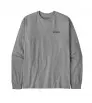 Blouse Patagonia Long-Sleeved P-6 Logo Responsibili-Tee M's