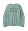 T-shirt Patagonia Long-Sleeved P-6 Logo Responsibili-Tee W's