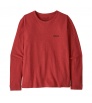 T-shirt Patagonia Long-Sleeved P-6 Logo Responsibili-Tee W's