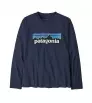 Patagonia Kid's P-6 Logo Long- Sleeved T-Shirt