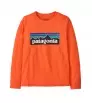 Patagonia Kid's P-6 Logo Long- Sleeved T-Shirt
