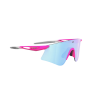 Rudy Project Sunglasses Astral Pink Fluo Faded White Matte - Multilaser Ice